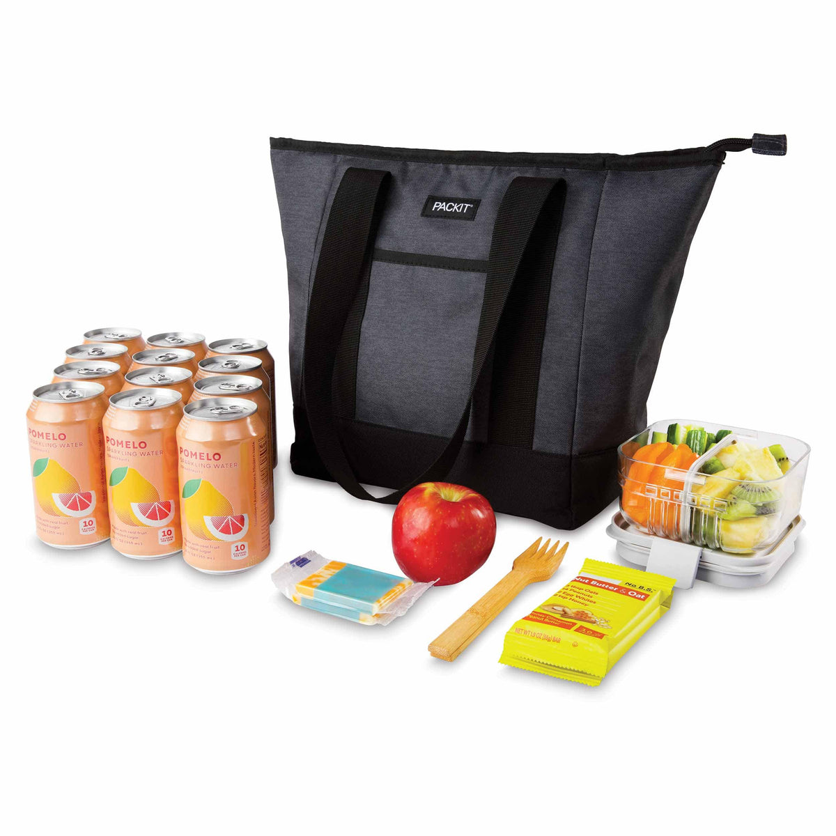 freezable-12-can-tote-cooler-x6 freezable-12-can-tote-cooler-city-charcoal-food-combo.jpg