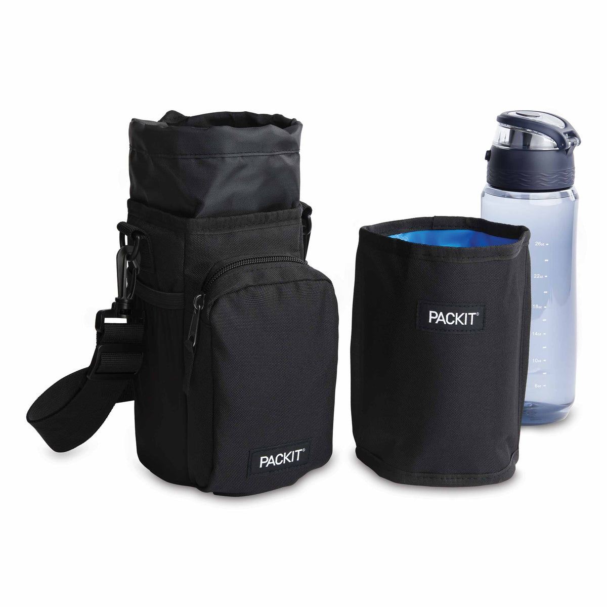 freezable-hydration-crossbody-h7 freezable-hydration-crossbody-black-with-insert-and-water-bottle.jpg