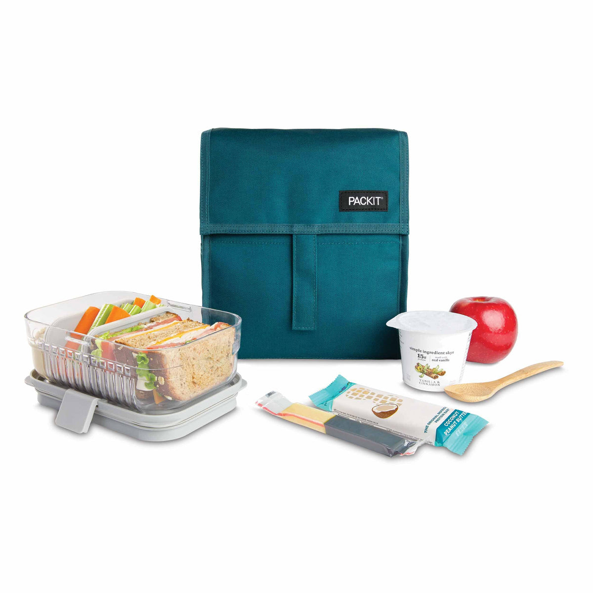freezable-lunch-bag-b3 freezable-lunch-bag-deep-teal-food-combo.jpg