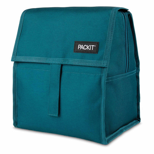 freezable-lunch-bag-b3 freezable-lunch-bag-deep-teal-left-angle.jpg
